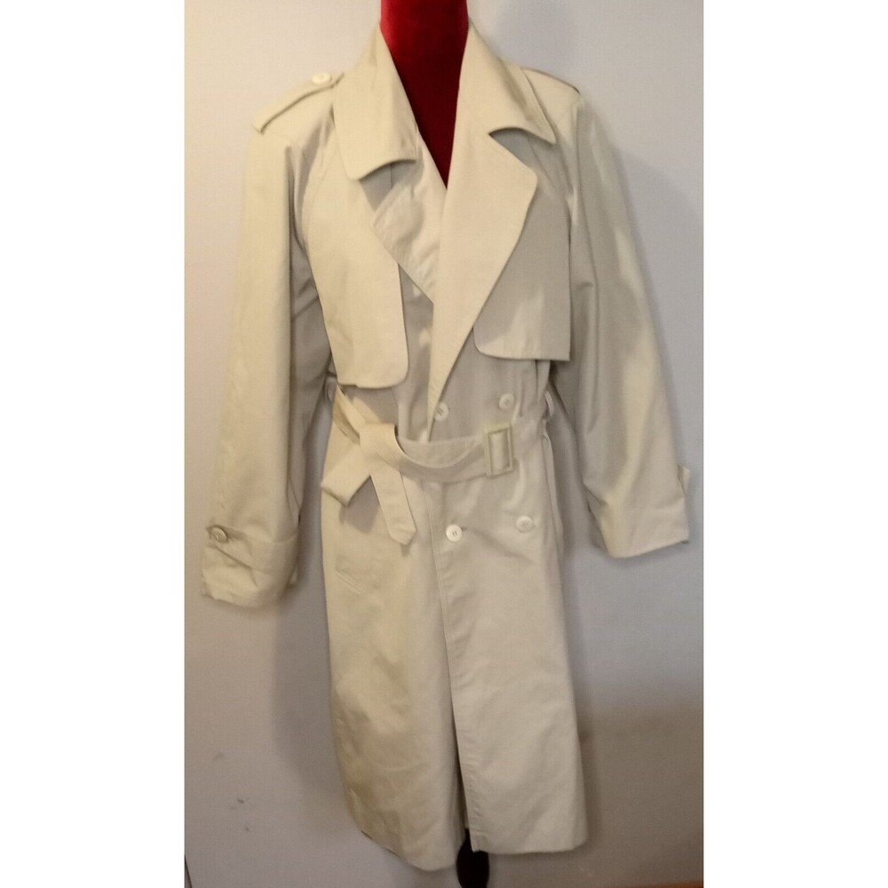 Tianlang‎  Unisex Beige Rare Trench Coat Size 165/88